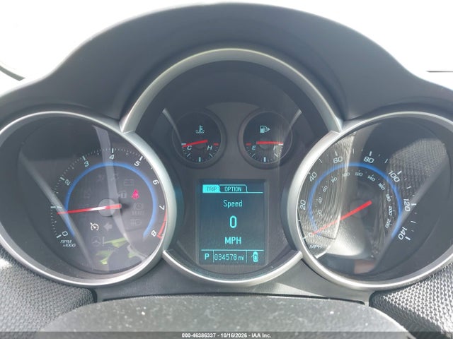 46386337 :رقم المزاد ، 1G1PE5SB2F7260002 vin ، 2015 Chevrolet Cruze 2lt Auto مزاد بيع