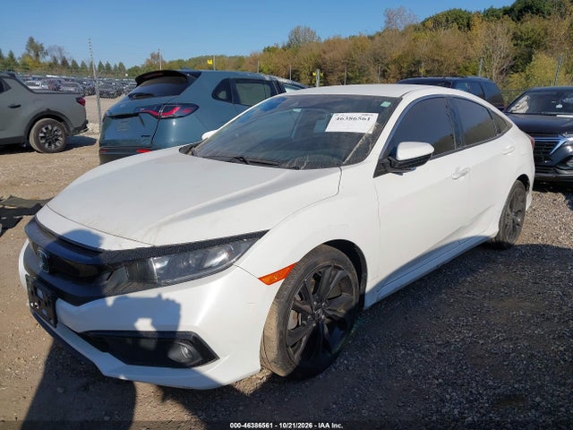 46386561 :رقم المزاد ، 19XFC2F82KE010713 vin ، 2019 Honda Civic Sport مزاد بيع