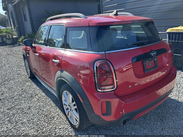 2022 Mini Countryman Cooper მანქანა იყიდება აუქციონზე, vin: WMZ23BR08N3N61888, აუქციონის ნომერი: 46386759