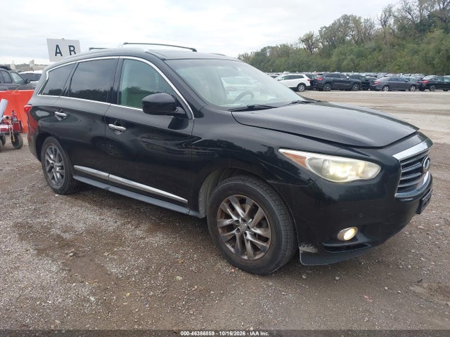 46386859 :رقم المزاد ، 5N1AL0MM0DC322288 vin ، 2013 Infiniti Jx35 مزاد بيع