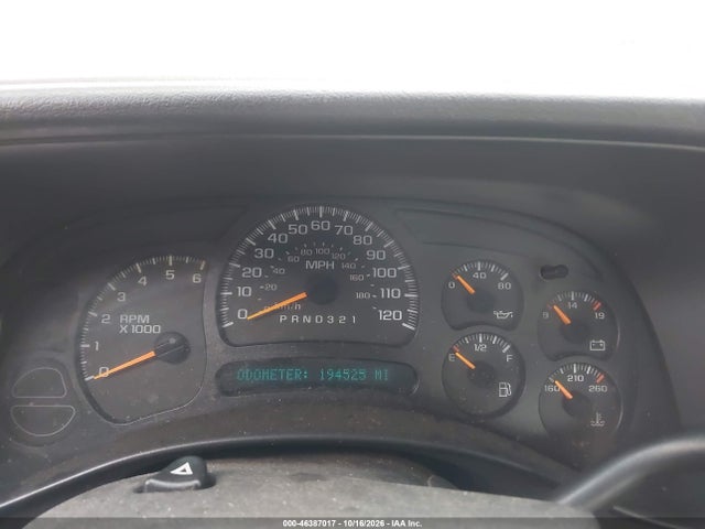 Продаж на аукціоні авто 2006 Chevrolet Silverado 1500 Work Truck, vin: 1GCEC19X16Z194593, номер лоту: 46387017