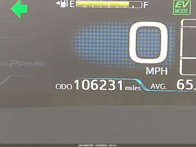 Aukcja sprzedaży 2017 Toyota Prius Prime Advanced, vin: JTDKARFP7H3041749, numer aukcji: 46387263