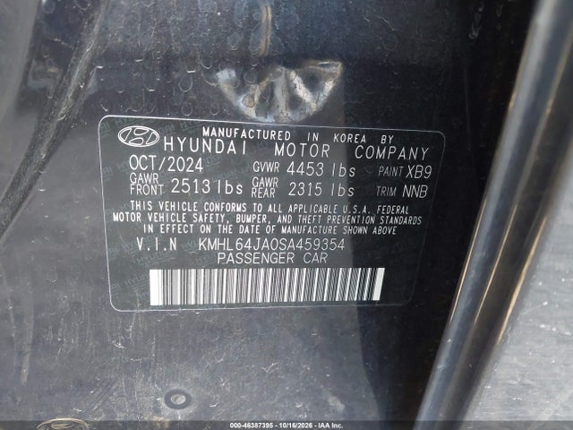 Hyundai SONATA SEL 2025 KMHL64JA0SA459354 Image 9
