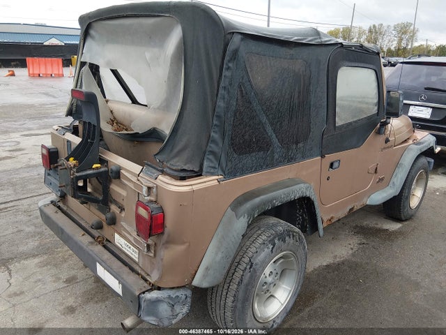 1999 Jeep Wrangler Se მანქანა იყიდება აუქციონზე, vin: 1J4FY29P6XP481575, აუქციონის ნომერი: 46387465