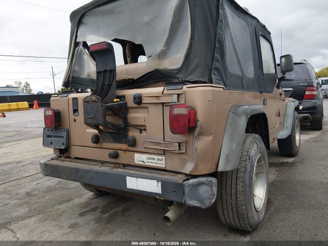 1999 Jeep Wrangler Se მანქანა იყიდება აუქციონზე, vin: 1J4FY29P6XP481575, აუქციონის ნომერი: 46387465