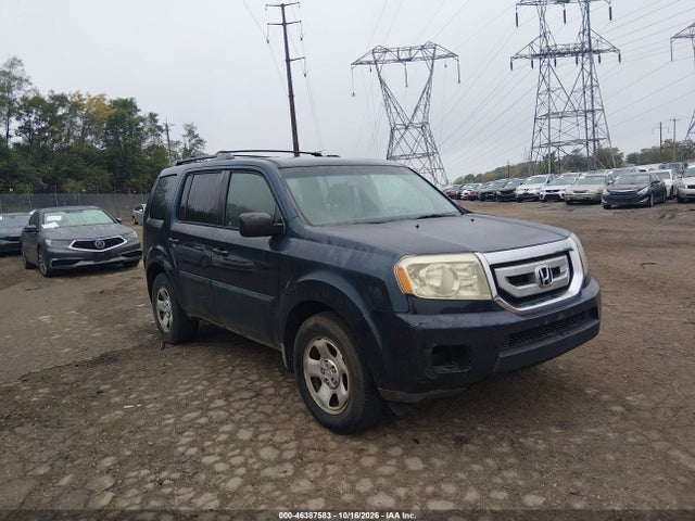 2010 Honda Pilot Lx მანქანა იყიდება აუქციონზე, vin: 5FNYF4H27AB019002, აუქციონის ნომერი: 46387583