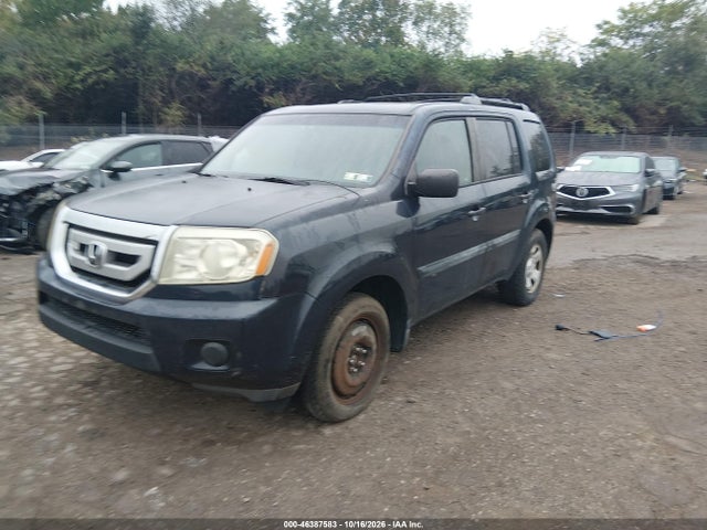 46387583 :رقم المزاد ، 5FNYF4H27AB019002 vin ، 2010 Honda Pilot Lx مزاد بيع