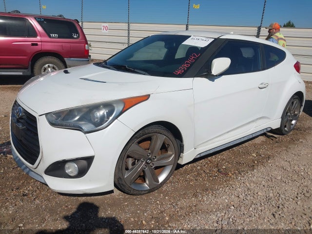 Aukcja sprzedaży 2013 Hyundai Veloster Turbo W/black, vin: KMHTC6AE6DU134118, numer aukcji: 46387642