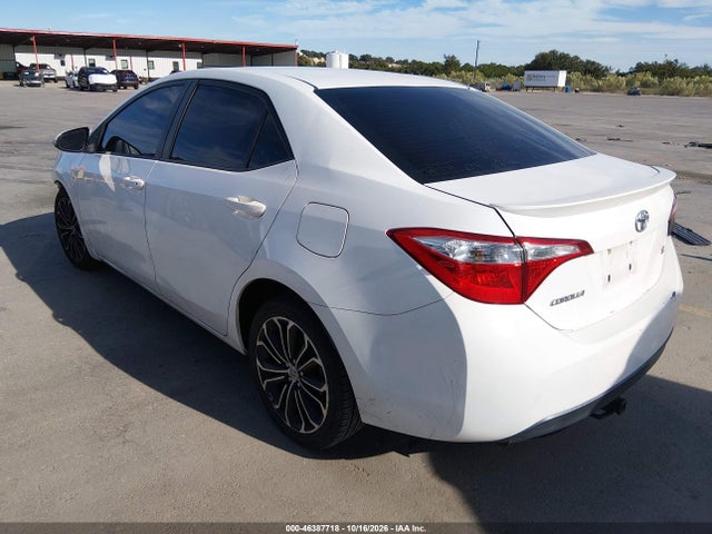 46387718 :رقم المزاد ، 2T1BURHE8GC712337 vin ، 2016 Toyota Corolla S Plus مزاد بيع