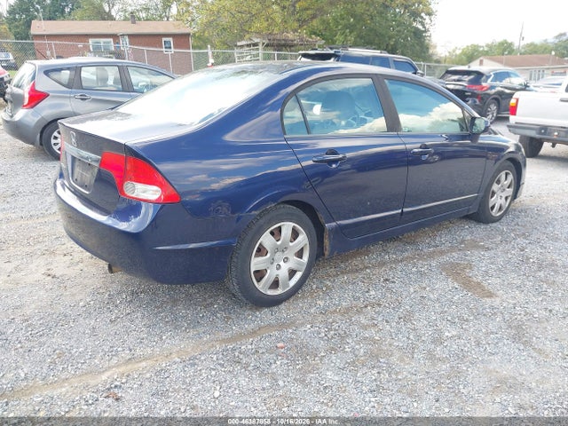2009 Honda Civic Lx მანქანა იყიდება აუქციონზე, vin: 19XFA16589E045787, აუქციონის ნომერი: 46387858
