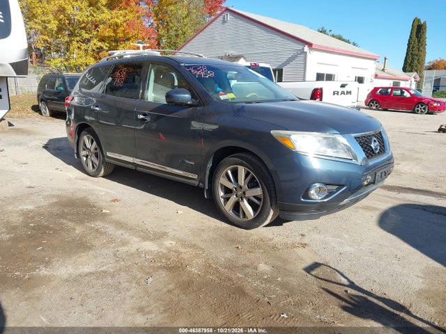 46387958 :رقم المزاد ، 5N1CR2MM3EC652883 vin ، 2014 Nissan Pathfinder Hybrid Platinum مزاد بيع