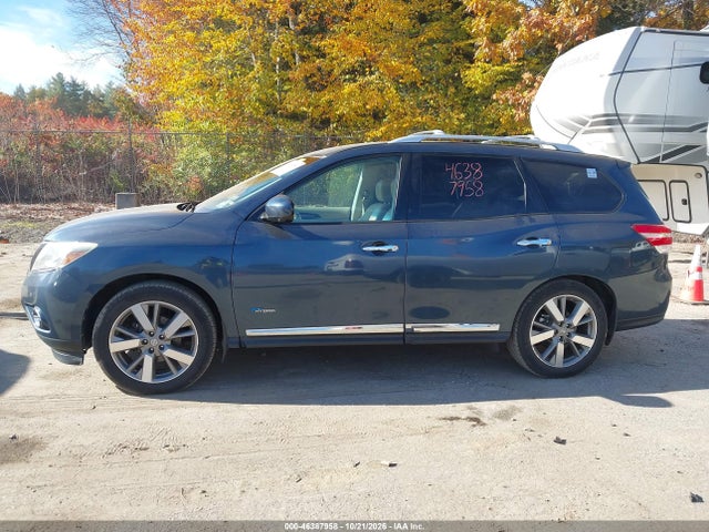 46387958 :رقم المزاد ، 5N1CR2MM3EC652883 vin ، 2014 Nissan Pathfinder Hybrid Platinum مزاد بيع