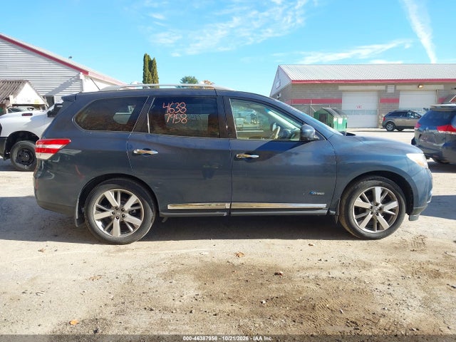 46387958 :رقم المزاد ، 5N1CR2MM3EC652883 vin ، 2014 Nissan Pathfinder Hybrid Platinum مزاد بيع