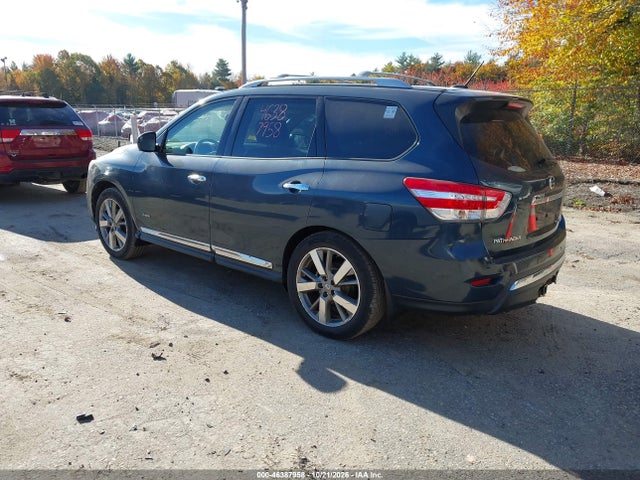46387958 :رقم المزاد ، 5N1CR2MM3EC652883 vin ، 2014 Nissan Pathfinder Hybrid Platinum مزاد بيع