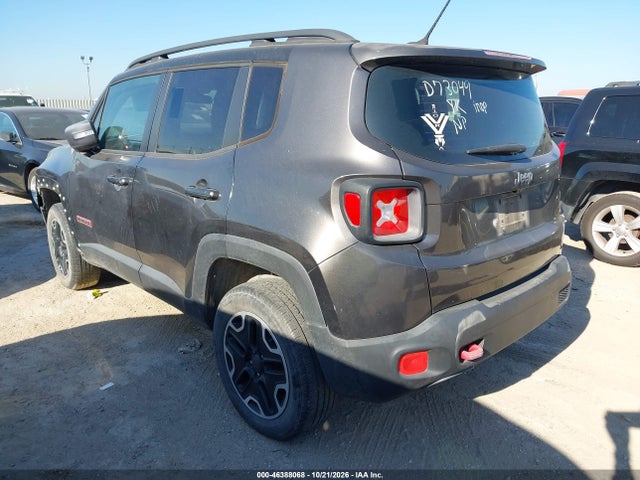 Aukcja sprzedaży 2016 Jeep Renegade Trailhawk, vin: ZACCJBCT7GPD73049, numer aukcji: 46388068