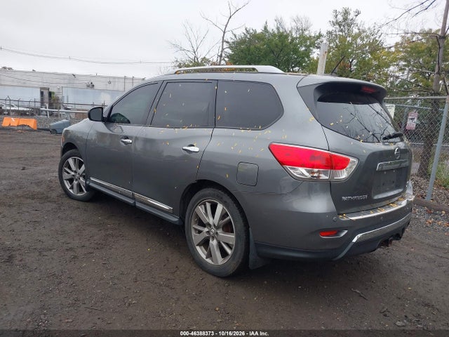 46388373 :رقم المزاد ، 5N1AR2MM3FC710127 vin ، 2015 Nissan Pathfinder Platinum مزاد بيع