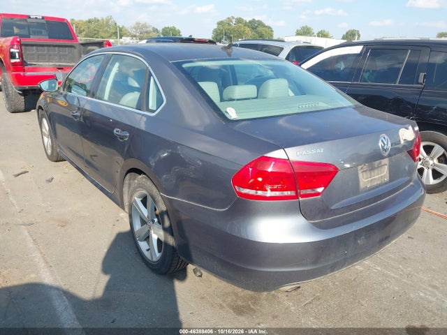 2012 Volkswagen Passat 2.0l Tdi Se მანქანა იყიდება აუქციონზე, vin: 1VWBN7A37CC025490, აუქციონის ნომერი: 46388406