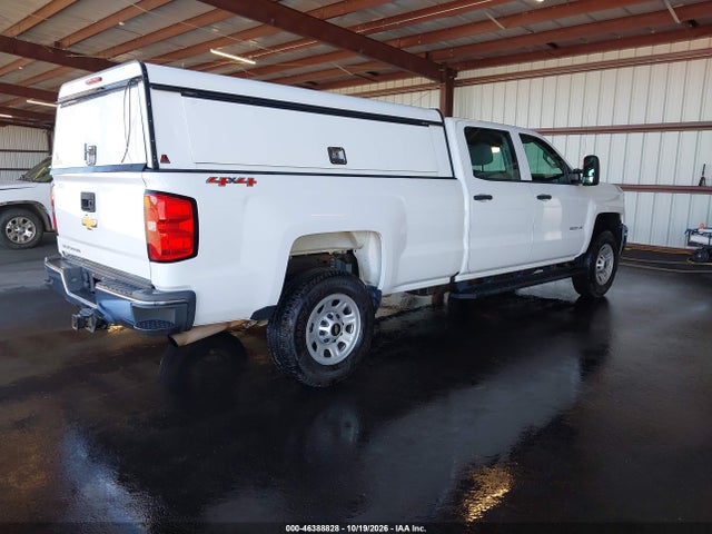 2017 Chevrolet Silverado 3500hd Wt მანქანა იყიდება აუქციონზე, vin: 1GC4KYCGXHF191809, აუქციონის ნომერი: 46388828