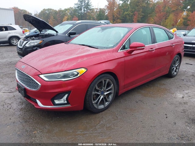 2020 Ford Fusion Hybrid Titanium მანქანა იყიდება აუქციონზე, vin: 3FA6P0RU3LR139660, აუქციონის ნომერი: 46388898