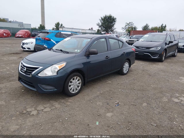 2015 Nissan Versa 1.6 S მანქანა იყიდება აუქციონზე, vin: 3N1CN7AP6FL893843, აუქციონის ნომერი: 46388914