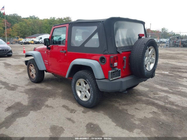 Aukcja sprzedaży 2012 Jeep Wrangler Sport, vin: 1C4AJWAG0CL130704, numer aukcji: 46389017