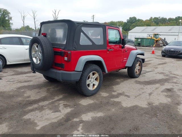Aukcja sprzedaży 2012 Jeep Wrangler Sport, vin: 1C4AJWAG0CL130704, numer aukcji: 46389017