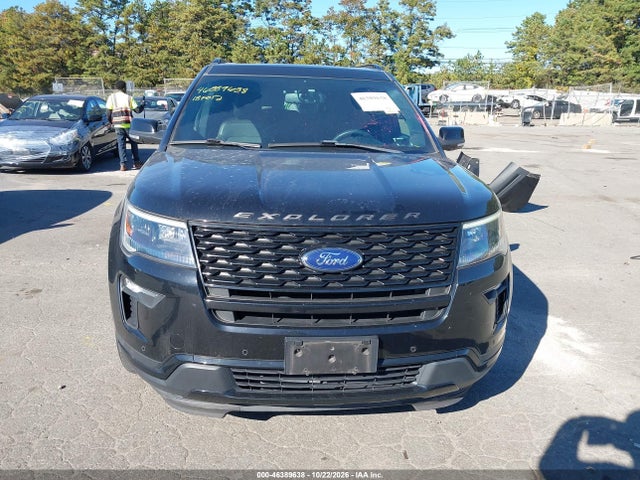 2018 Ford Explorer Sport მანქანა იყიდება აუქციონზე, vin: 1FM5K8GT7JGC60284, აუქციონის ნომერი: 46389638