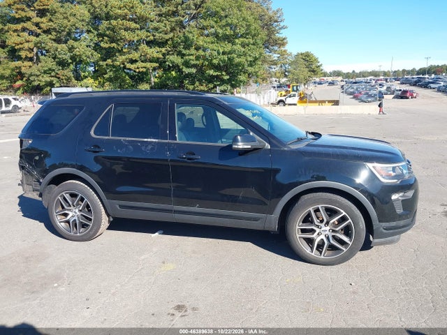 2018 Ford Explorer Sport მანქანა იყიდება აუქციონზე, vin: 1FM5K8GT7JGC60284, აუქციონის ნომერი: 46389638
