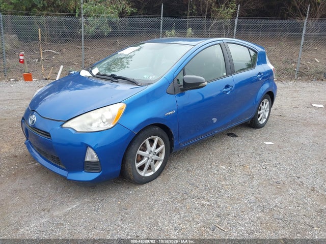 46389702 :رقم المزاد ، JTDKDTB36C1016580 vin ، 2012 Toyota Prius C Three مزاد بيع