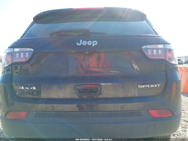 46389843 :رقم المزاد ، 3C4NJDABXKT703377 vin ، 2019 Jeep Compass Sport 4x4 مزاد بيع