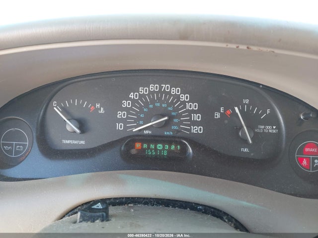 Продаж на аукціоні авто 2003 Buick Century Custom, vin: 2G4WS52J231240517, номер лоту: 46390422