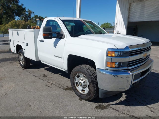 2018 Chevrolet Silverado 2500hd Wt მანქანა იყიდება აუქციონზე, vin: 1GB0CUEG4JZ331573, აუქციონის ნომერი: 46390767
