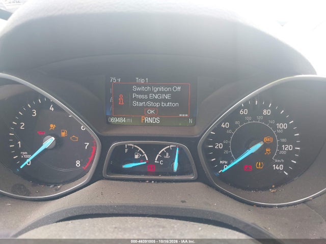 2019 Ford Escape Se მანქანა იყიდება აუქციონზე, vin: 1FMCU9GD7KUC09144, აუქციონის ნომერი: 46391005