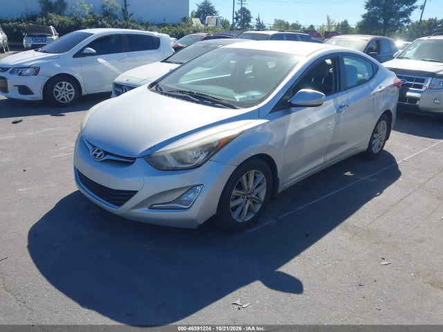 2016 Hyundai Elantra Se მანქანა იყიდება აუქციონზე, vin: 5NPDH4AE2GH703317, აუქციონის ნომერი: 46391224
