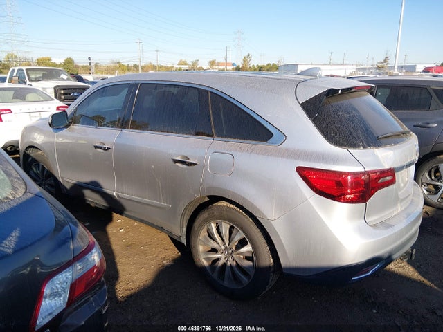 Продаж на аукціоні авто 2014 Acura Mdx Technology Package, vin: 5FRYD4H49EB040106, номер лоту: 46391766
