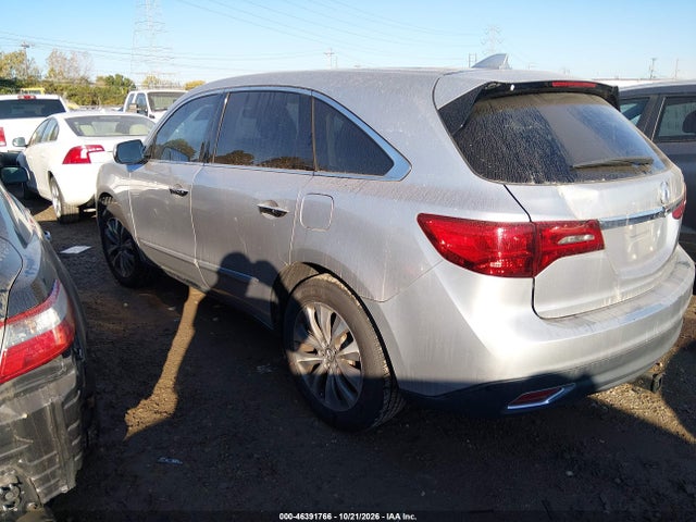 Продаж на аукціоні авто 2014 Acura Mdx Technology Package, vin: 5FRYD4H49EB040106, номер лоту: 46391766