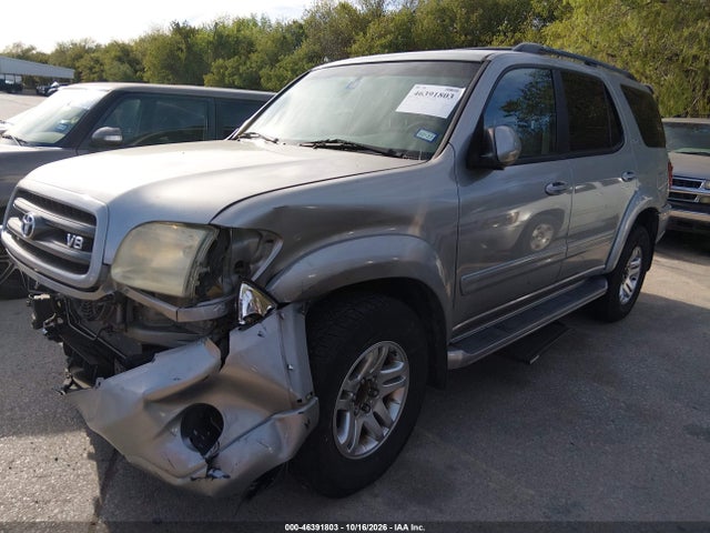 2004 Toyota Sequoia Sr5 V8 მანქანა იყიდება აუქციონზე, vin: 5TDZT34A44S207366, აუქციონის ნომერი: 46391803