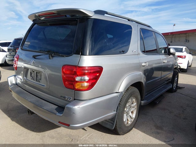 2004 Toyota Sequoia Sr5 V8 მანქანა იყიდება აუქციონზე, vin: 5TDZT34A44S207366, აუქციონის ნომერი: 46391803