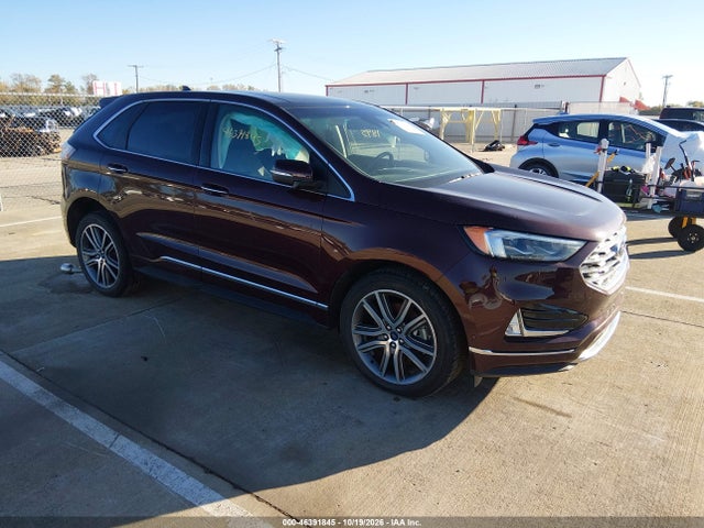 2019 Ford Edge Titanium მანქანა იყიდება აუქციონზე, vin: 2FMPK4K95KBC45241, აუქციონის ნომერი: 46391845