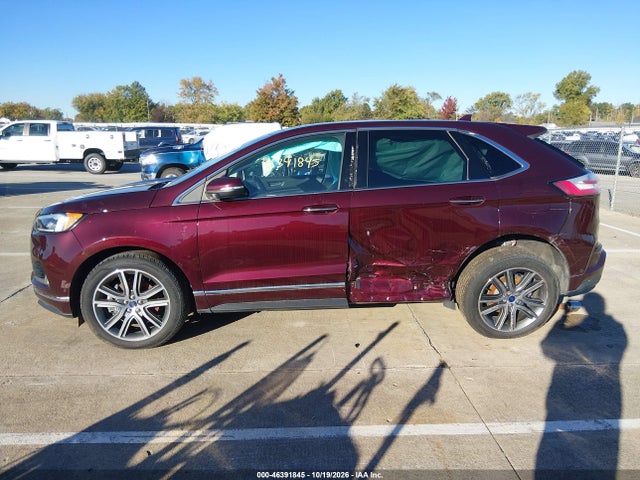 2019 Ford Edge Titanium მანქანა იყიდება აუქციონზე, vin: 2FMPK4K95KBC45241, აუქციონის ნომერი: 46391845