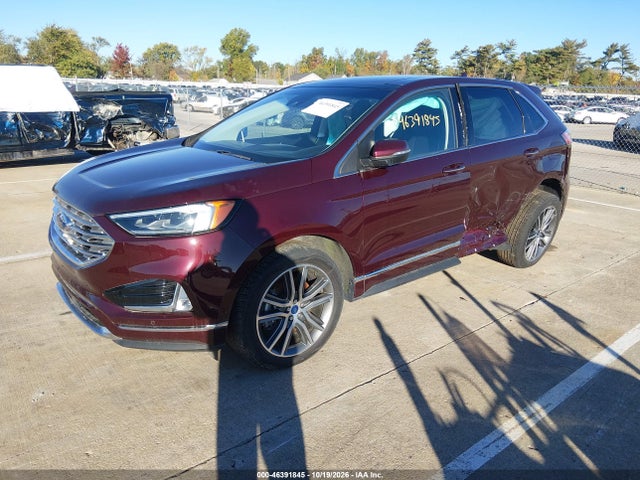 2019 Ford Edge Titanium მანქანა იყიდება აუქციონზე, vin: 2FMPK4K95KBC45241, აუქციონის ნომერი: 46391845