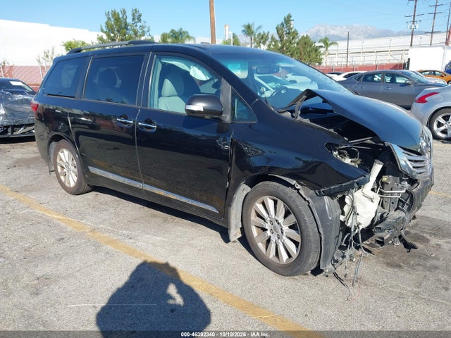 2017 Toyota Sienna Limited 7 Passenger მანქანა იყიდება აუქციონზე, vin: 5TDYZ3DC0HS853358, აუქციონის ნომერი: 46392340