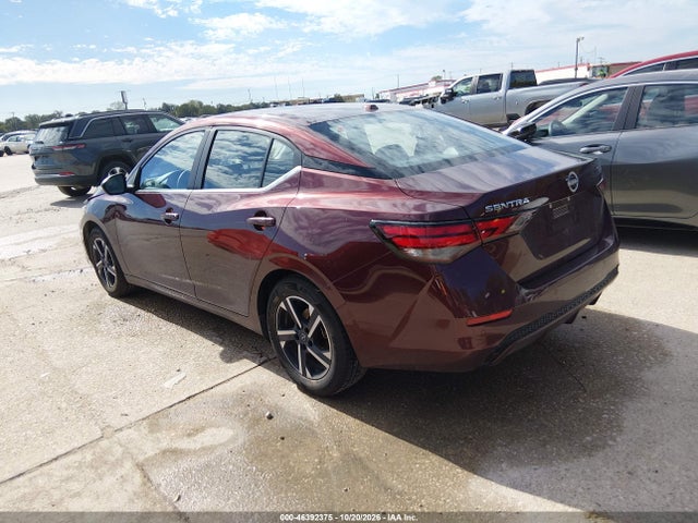 46392375 :رقم المزاد ، 3N1AB8CV0SY394681 vin ، 2025 Nissan Sentra Sv مزاد بيع