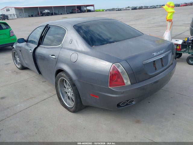 46392392 :رقم المزاد ، ZAMCE39A550019738 vin ، 2005 Maserati Quattroporte مزاد بيع