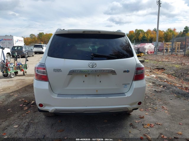 46392835 :رقم المزاد ، JTEEW44A982000265 vin ، 2008 Toyota Highlander Hybrid Limited مزاد بيع