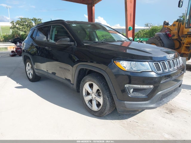 2019 Jeep Compass Latitude Fwd მანქანა იყიდება აუქციონზე, vin: 3C4NJCBB9KT646582, აუქციონის ნომერი: 46392874