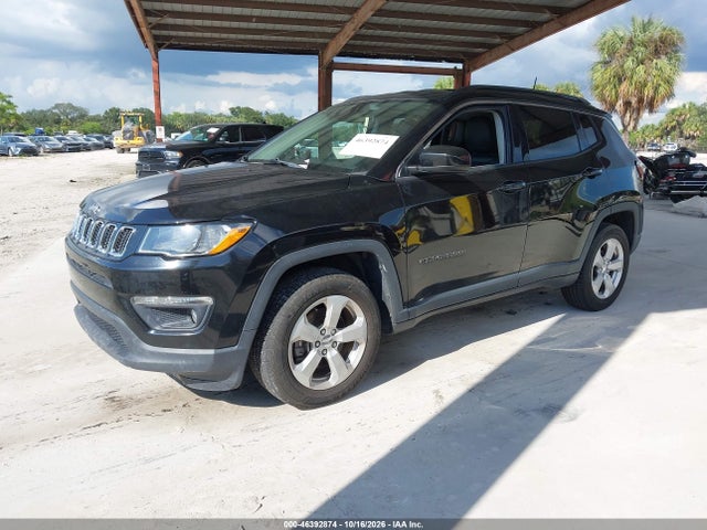 2019 Jeep Compass Latitude Fwd მანქანა იყიდება აუქციონზე, vin: 3C4NJCBB9KT646582, აუქციონის ნომერი: 46392874