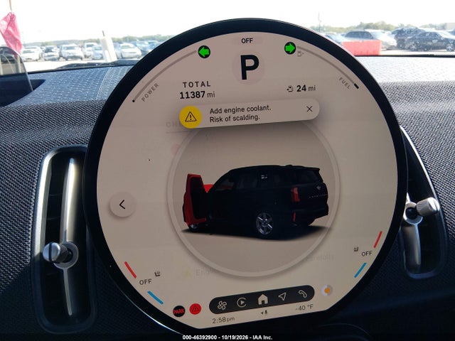 Продажа на аукционе авто 2026 Mini Countryman Cooper S/s Oxford Edition, vin: WMZ23GA0XT7V44377, номер лота: 46392900