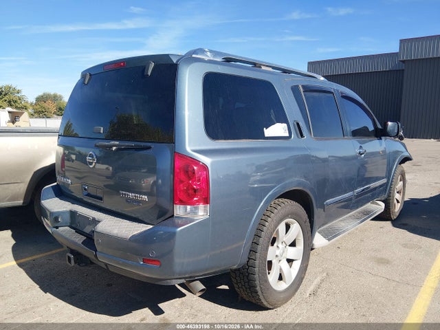 46393198 :رقم المزاد ، 5N1BA0NC3AN619961 vin ، 2010 Nissan Armada Titanium مزاد بيع