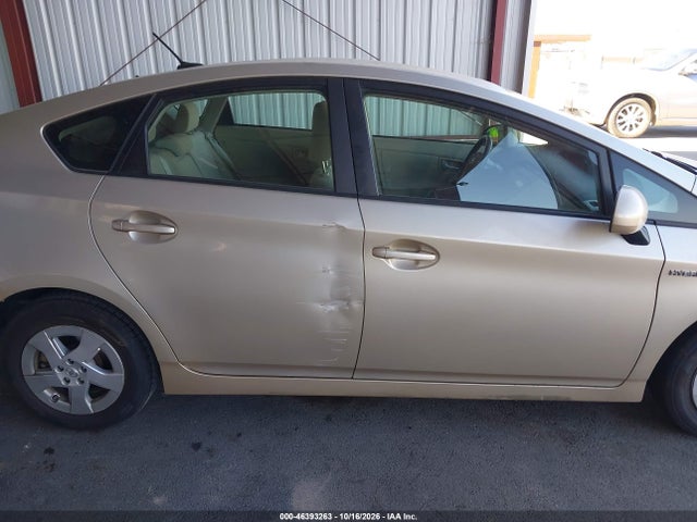 Aukcja sprzedaży 2010 Toyota Prius Iii, vin: JTDKN3DU3A0136102, numer aukcji: 46393263